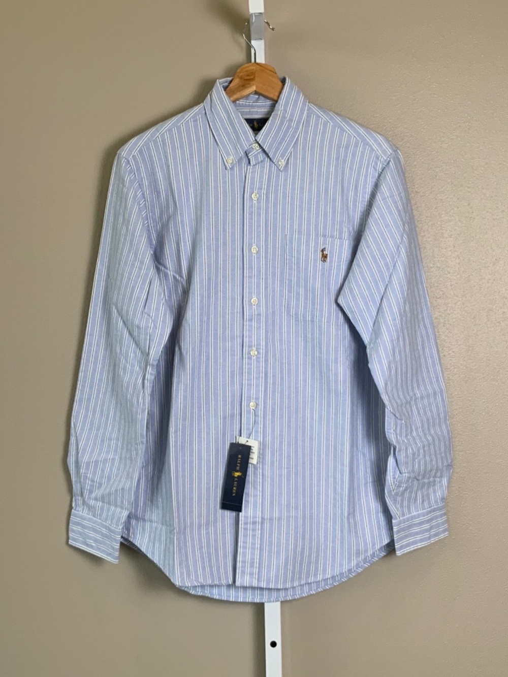 Polo Ralph Lauren Classic Striped Button Down Oxford Shirt